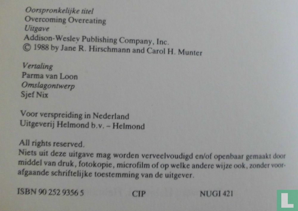 Weet waarom je eet