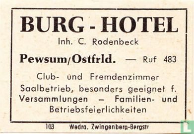 Burg-hotel - C. Rodenbeck