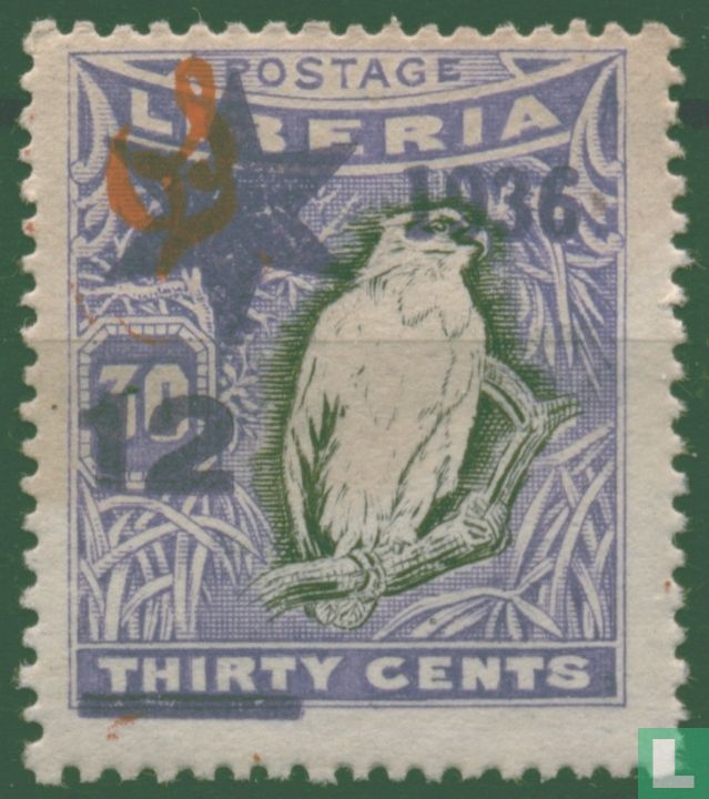 Timbres-poste avec étoile