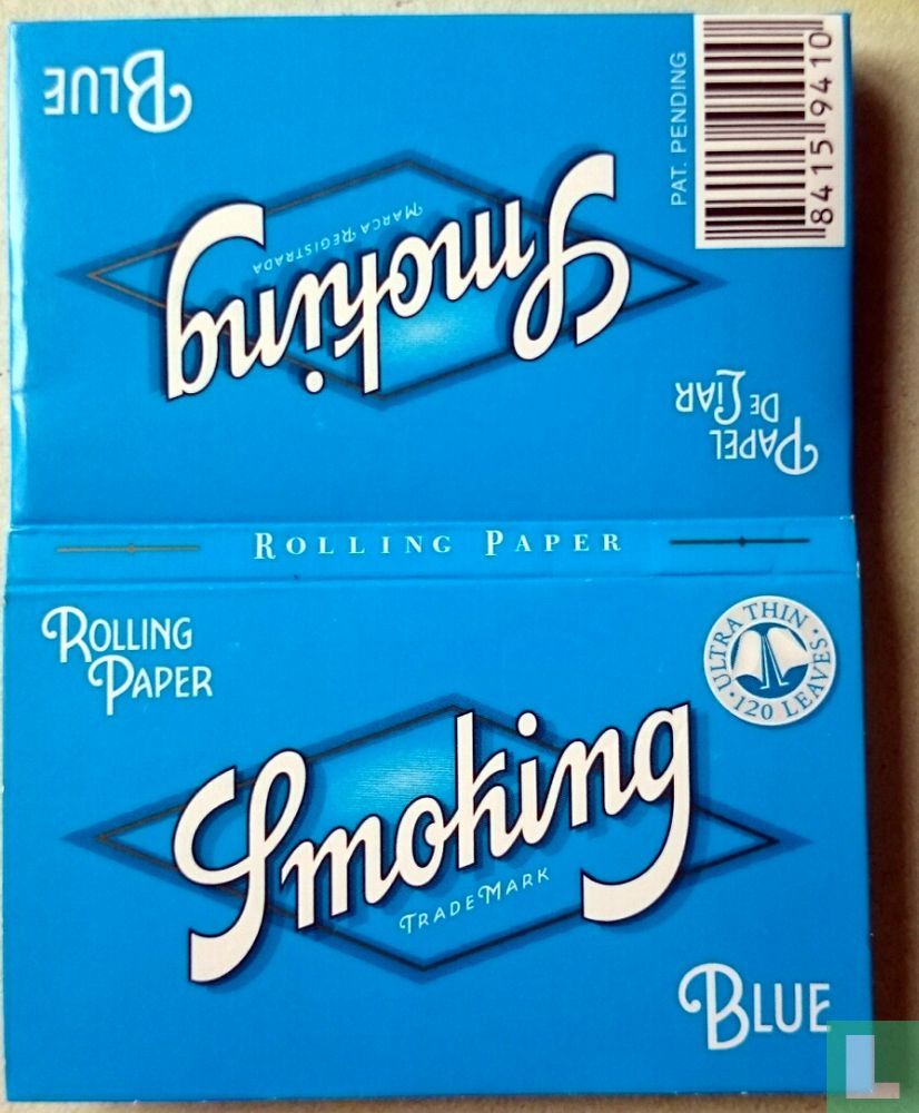 Smoking Double Booklet Blue