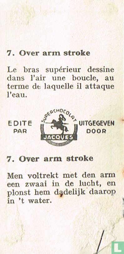 Over arm stroke
