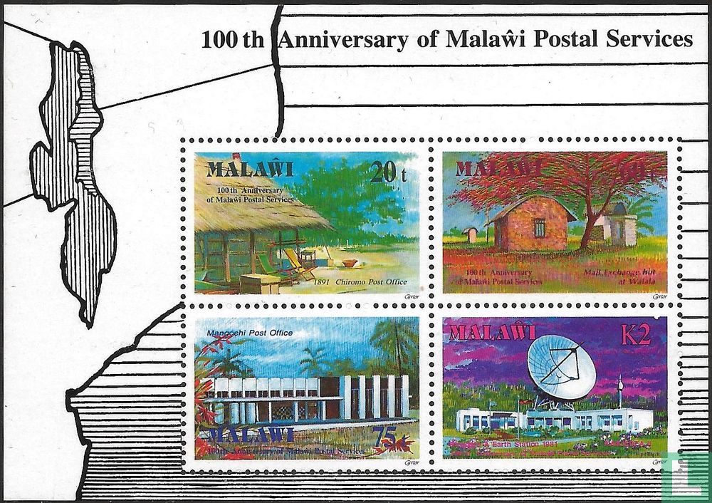 100 ans de service postal