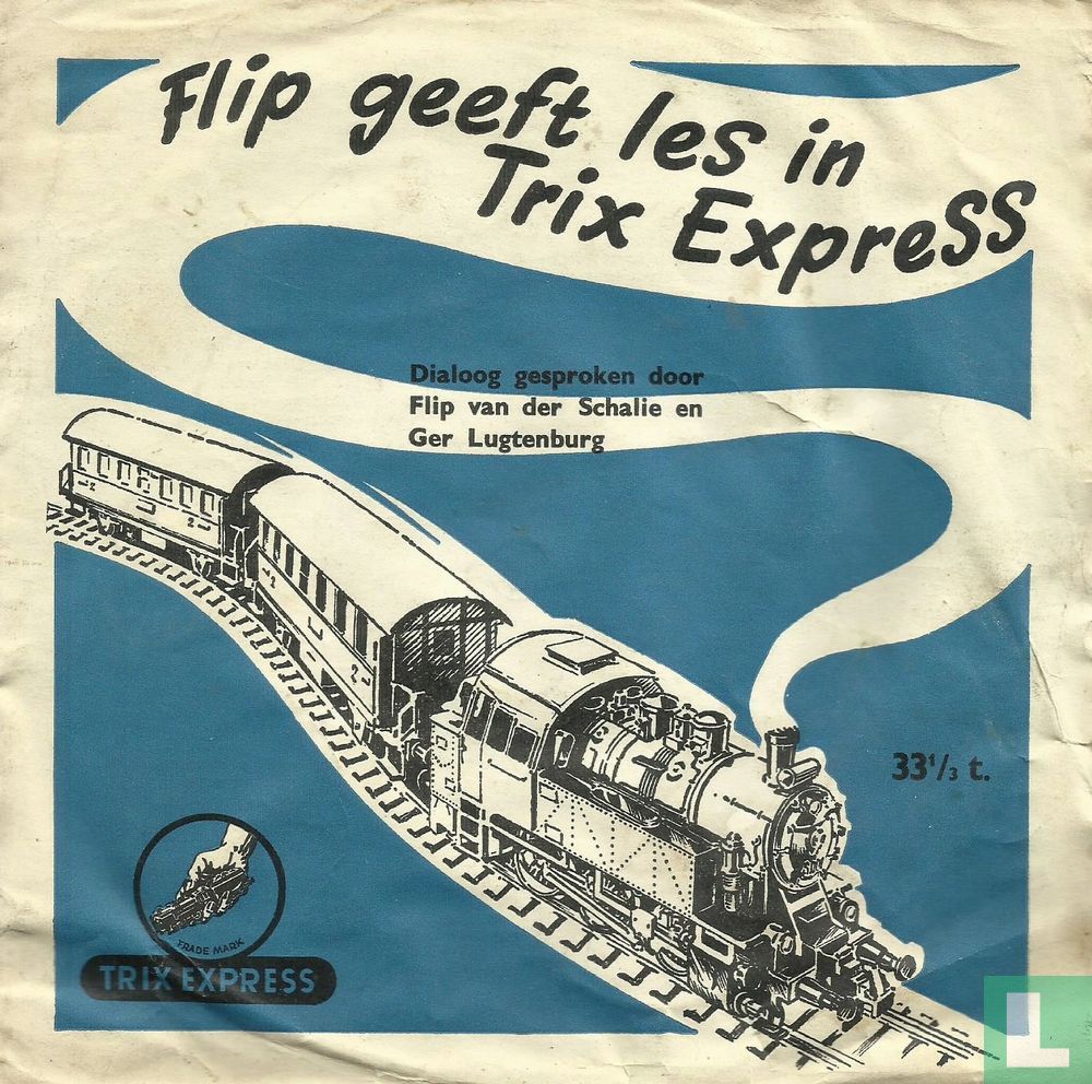 Flip geeft les in Trix-Express