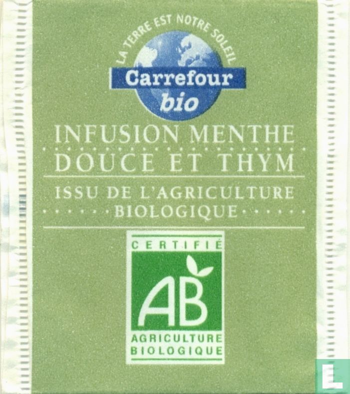 Infusion Menthe Douce et Thym