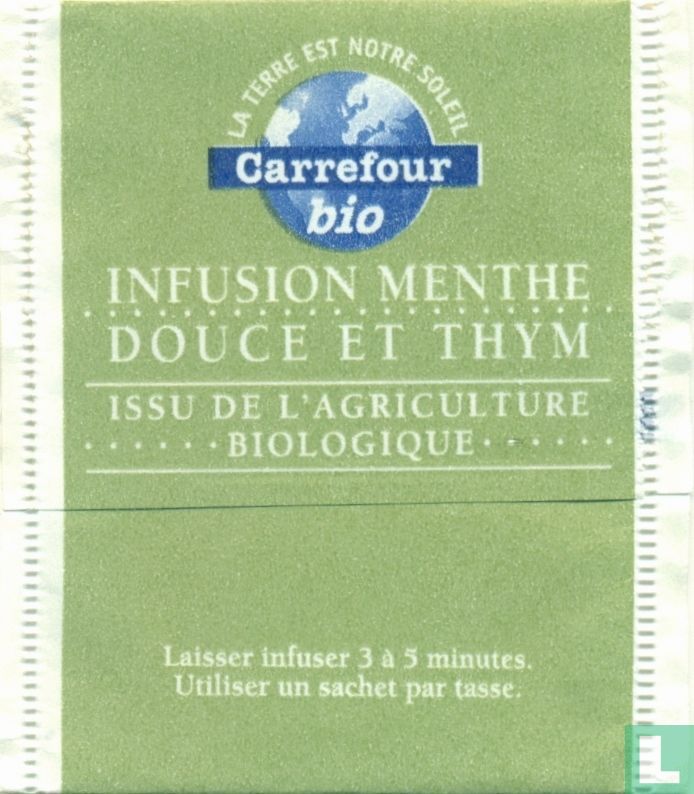 Infusion Menthe Douce et Thym