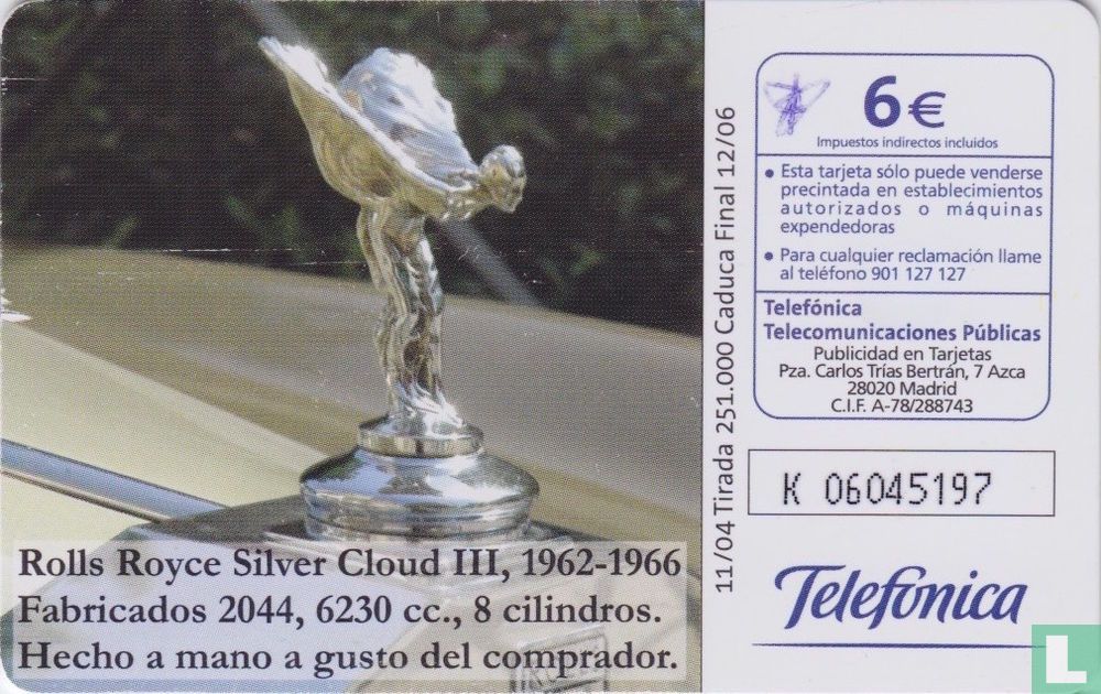 Rolls Royce Silver cloud III