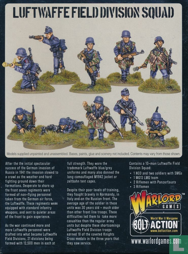 Division de l'Luftwaffe Squad