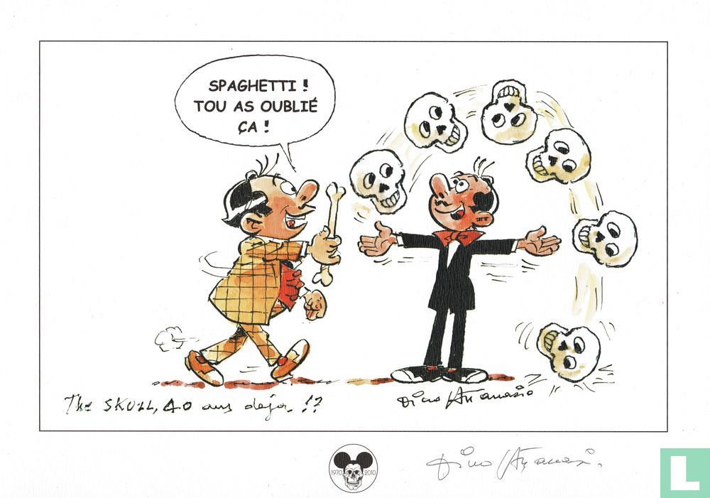40 ans librairie The Skull 