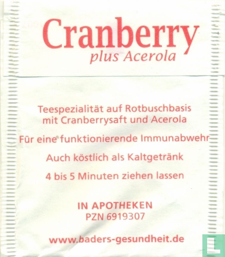 Cranberry plus Acerola
