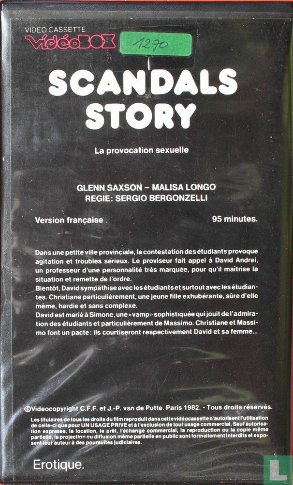 Scandals Story
