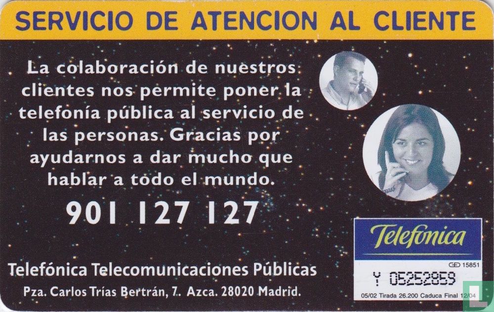 Servicio de Atención al Cliente