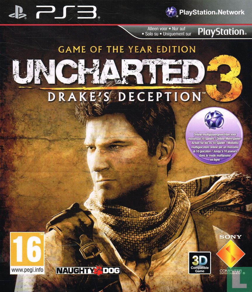 Sony Uncharted 3 [German Version] : : PC & Video Games