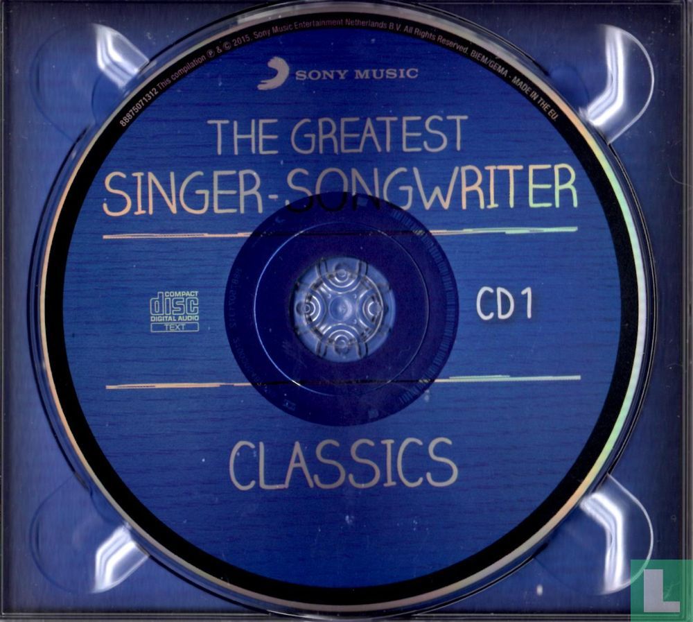 Greatest singer-songwriter Classics CD 88875071312 (2015) - Diverse ...