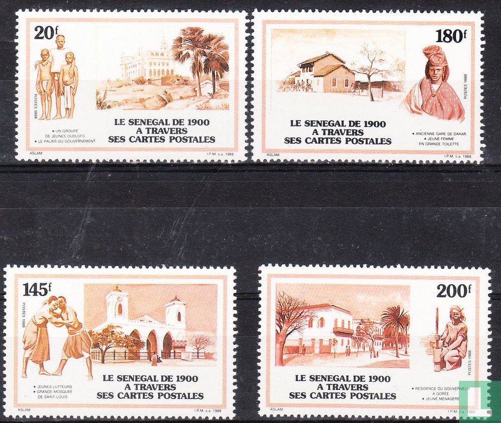 Postcards around 1900