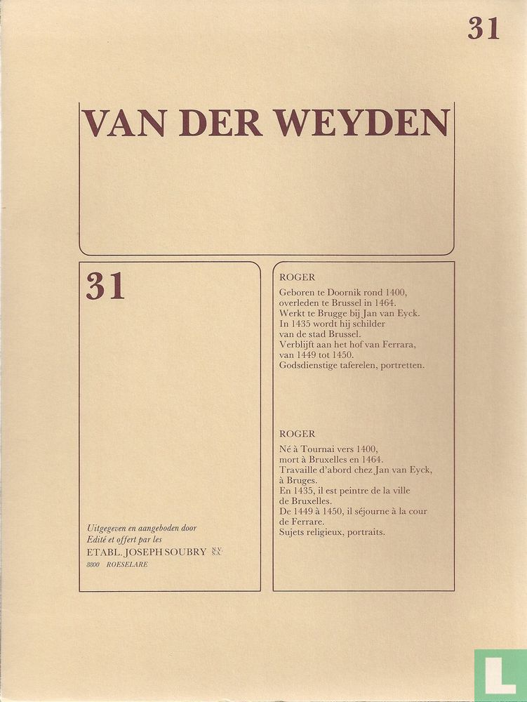 Van Der Weyden