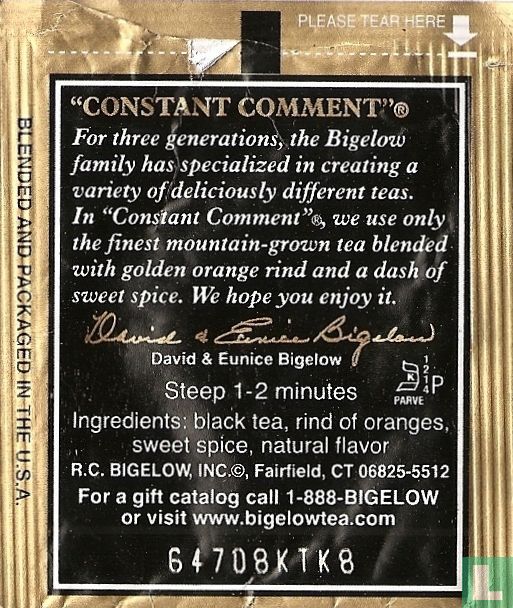 "Constant Comment" [r]