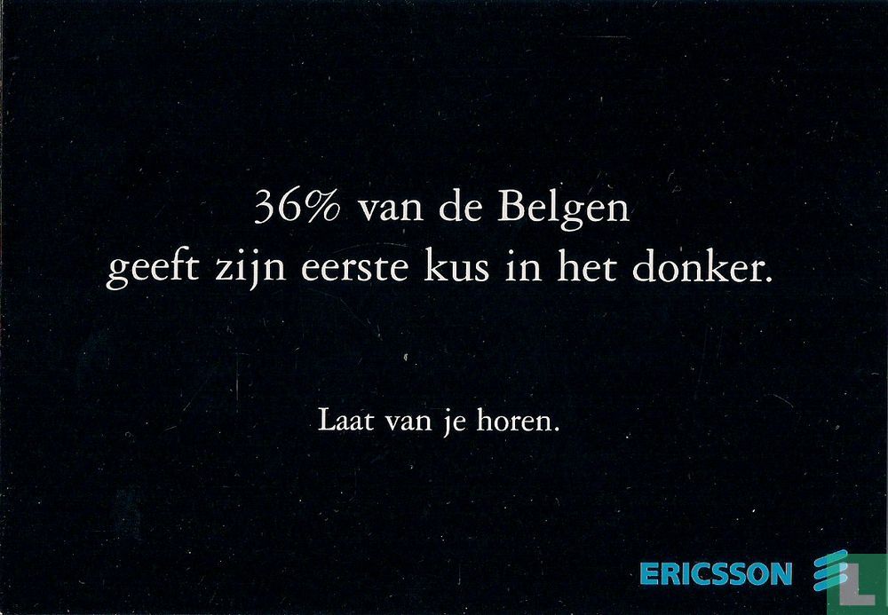 0797b - Ericsson "36 % van de belgen geeft..."