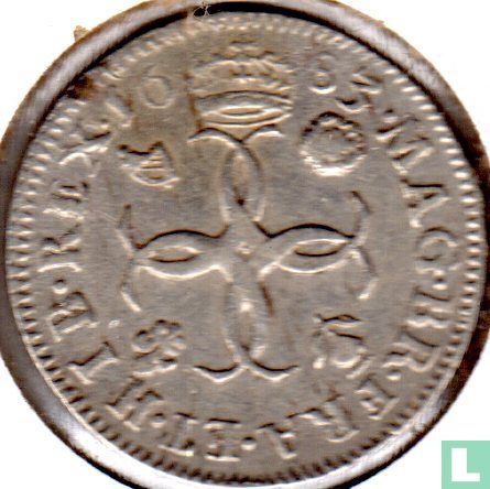 Angleterre 4 pence 1683