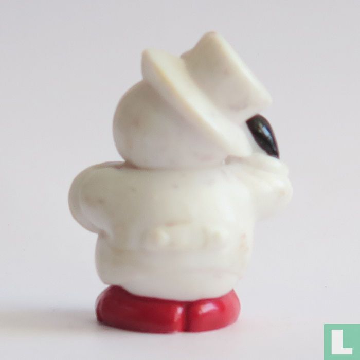 Schneemann mit Handschuhen
