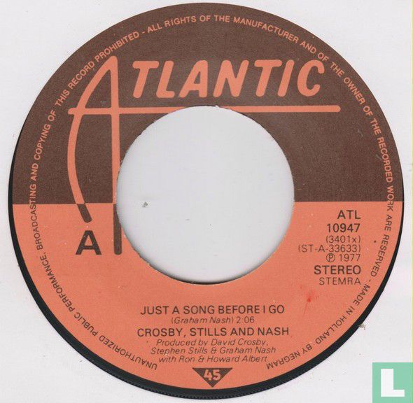 Just A Song Before I Go