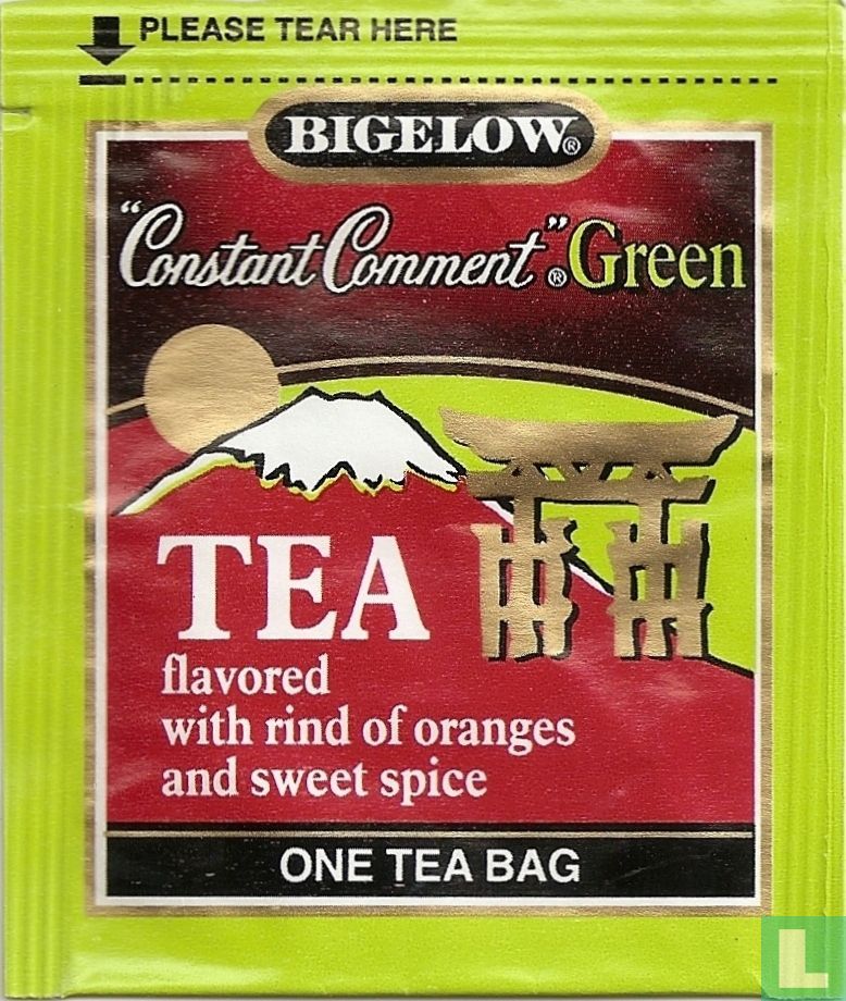 "Constant Comment" [r] Green