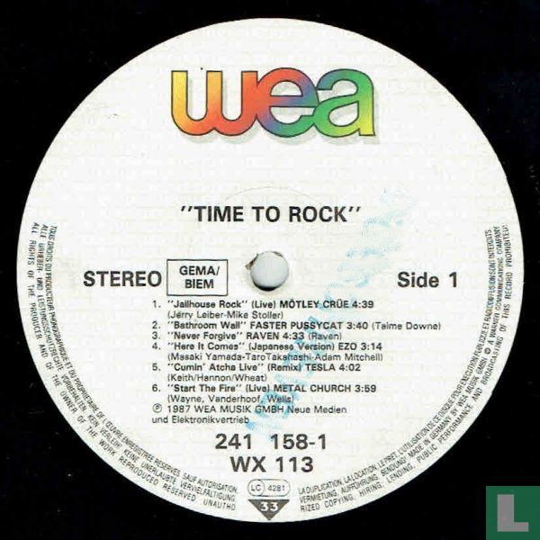 Time to rock