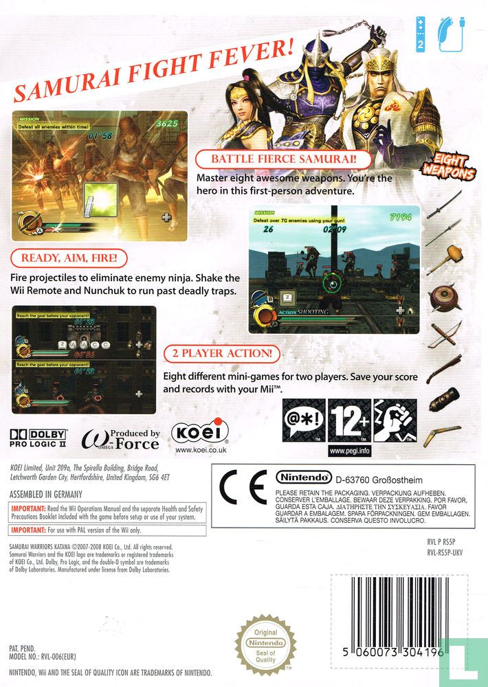 Samurai Warriors: Katana