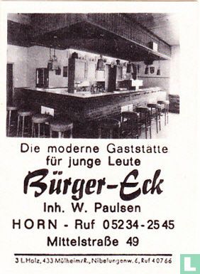 Bürger-Eck - W. Paulsen