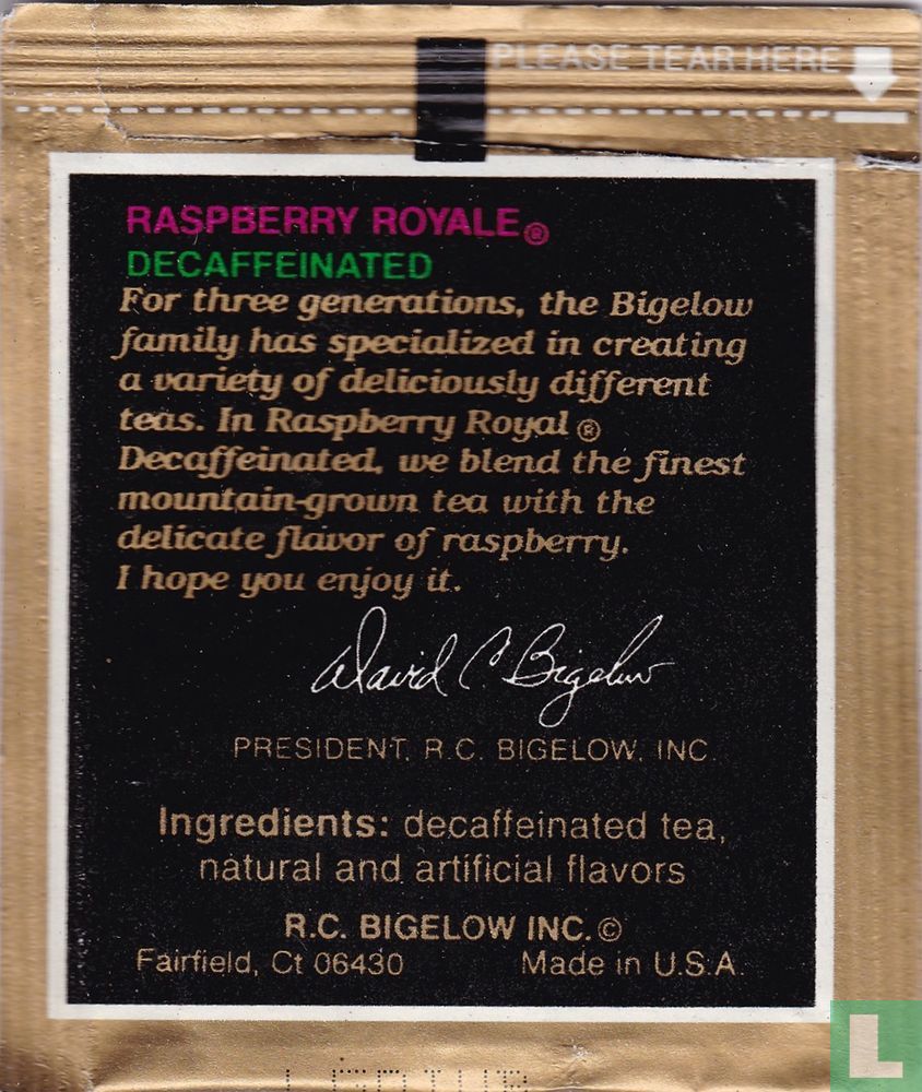 Raspberry Royale [r] Decaffeinated