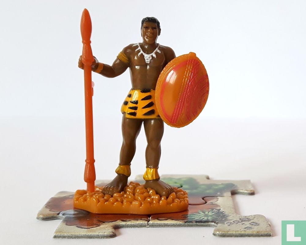 Hunter with spear