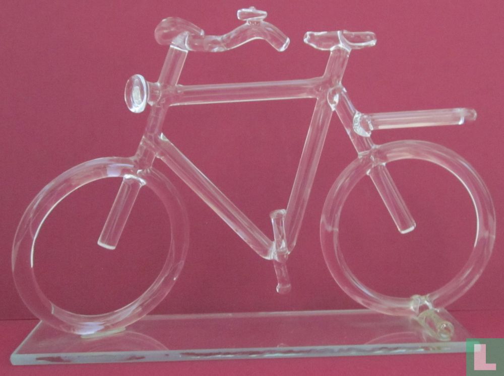 Bicycle made of glass