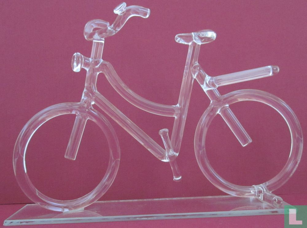 Bicycle made of glass