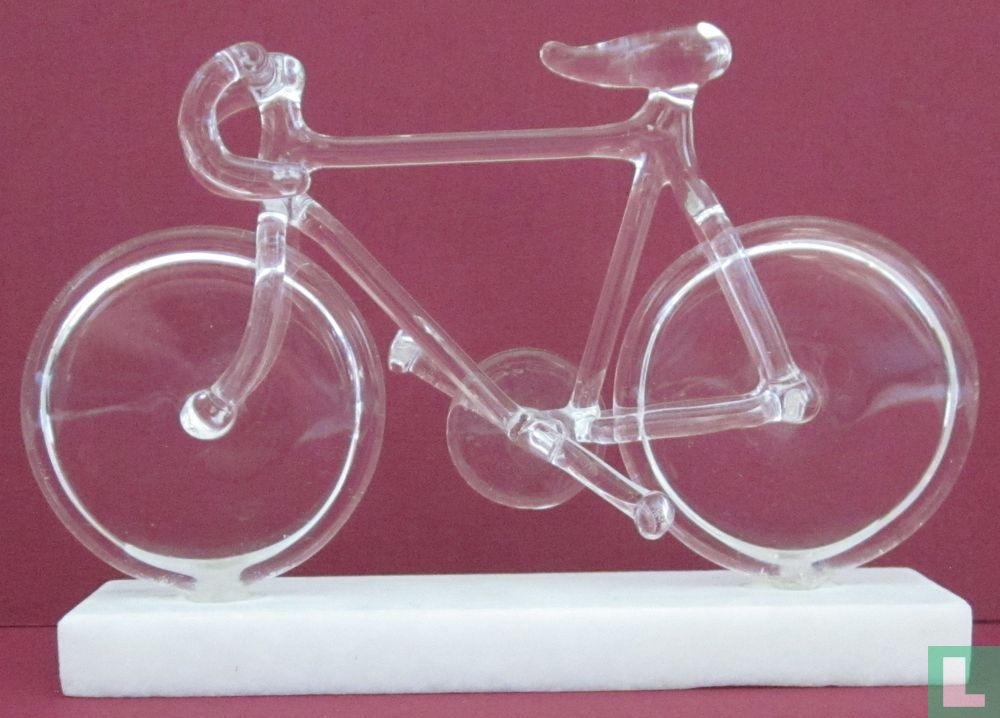 Bicycle made of glass