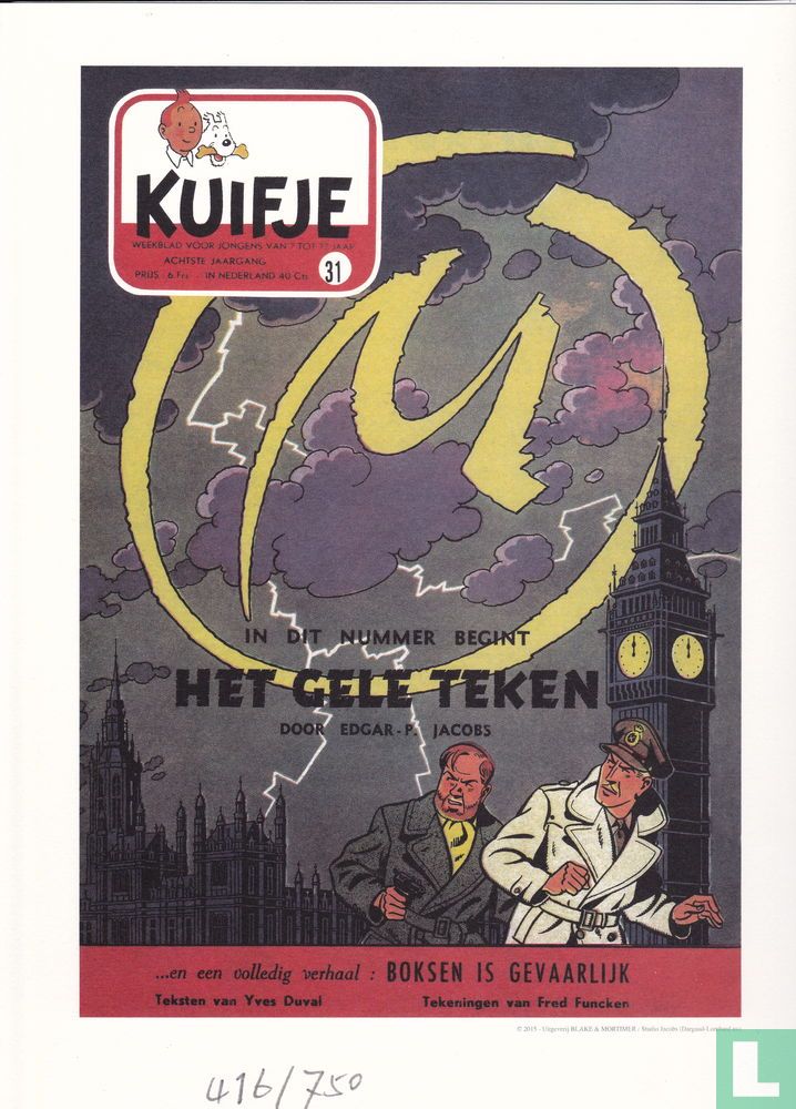 Het gele teken