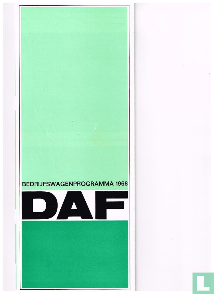 Daf bedrijfswagenprogramma