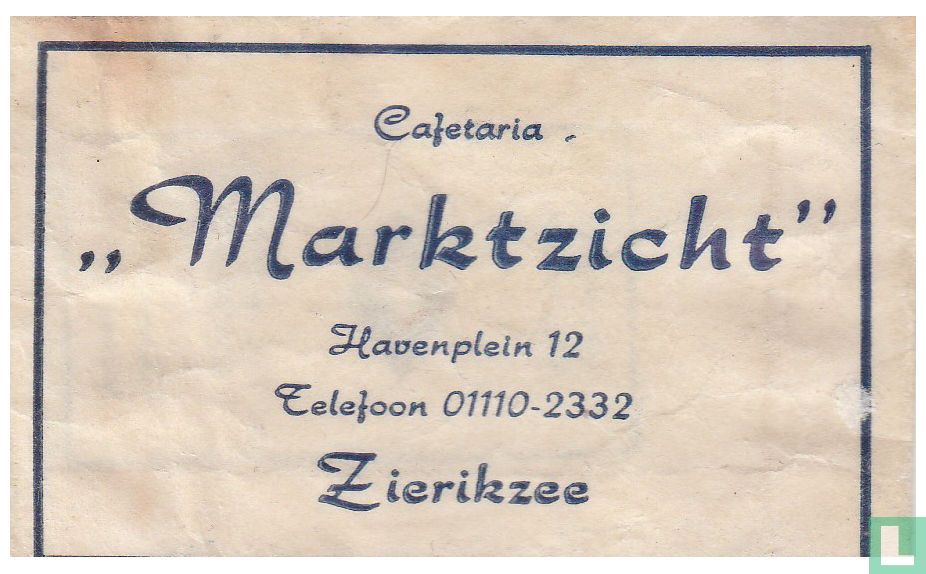 Cafetaria "Marktzicht"