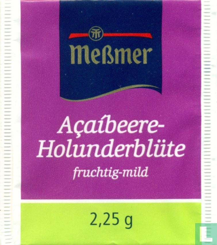 Açaíbeere-Holunderblüte