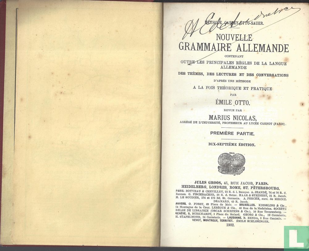 Grammaire Allemande