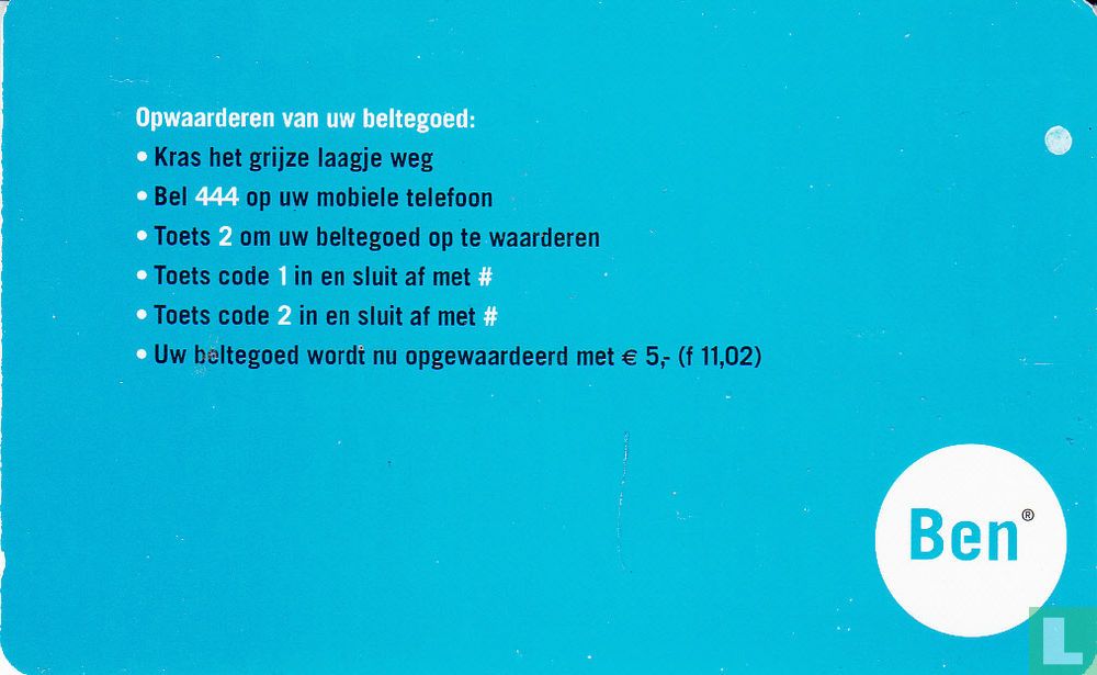 Ben vrij beltegoed 