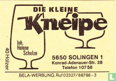 Die kleine Kneipe - Helene Schulze