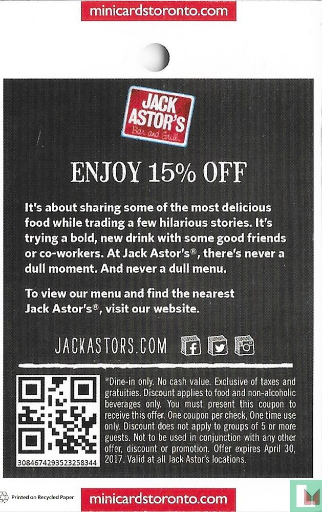 Jack Astor's Restaurant