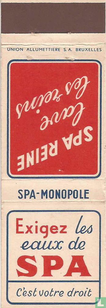Exigez les eaux de SPA