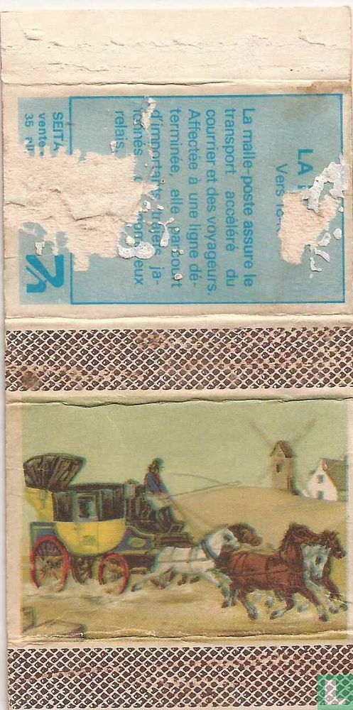 La Poste - Vers 1840