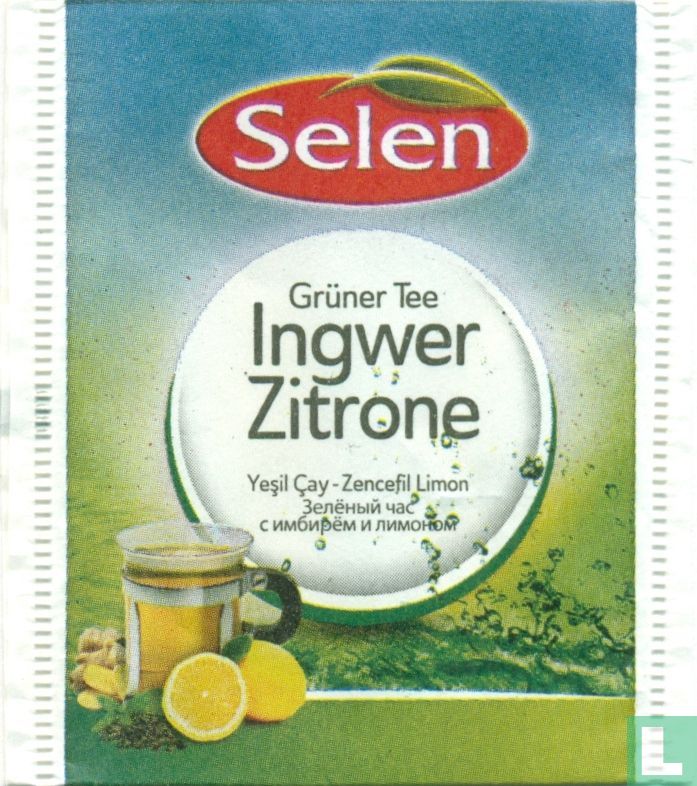 Grüner Tee Ingwer Zitrone