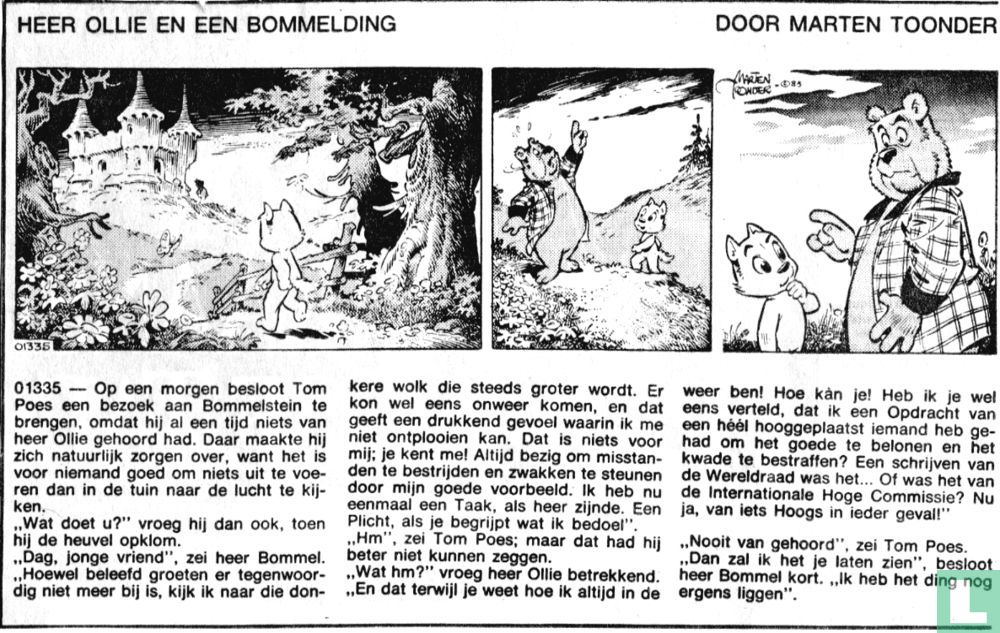Heer Bommel en een Bommelding 3 (1983) - Bommel en Tom Poes - LastDodo