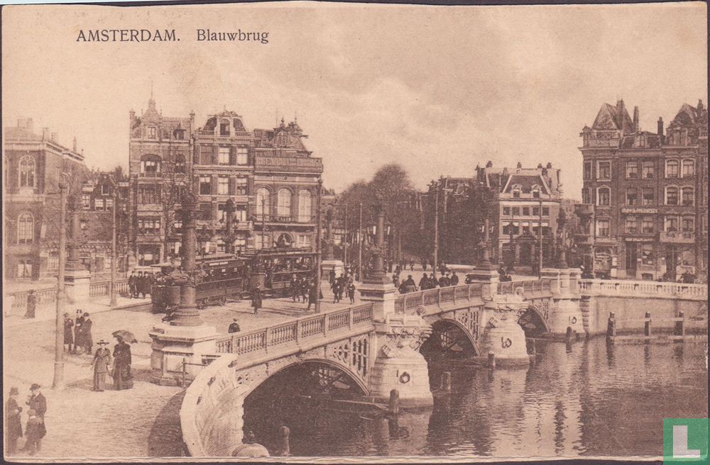 Blauwbrug                     Amsterdam.