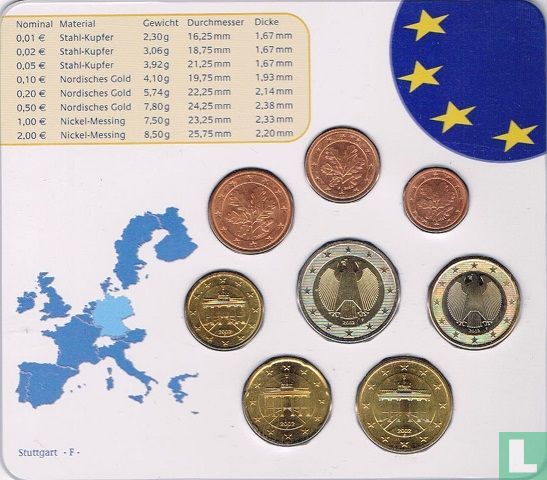 Germany mint set 2002 (F)