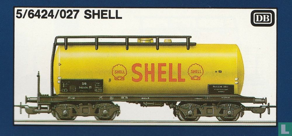 Ketelwagen DB "SHELL" 