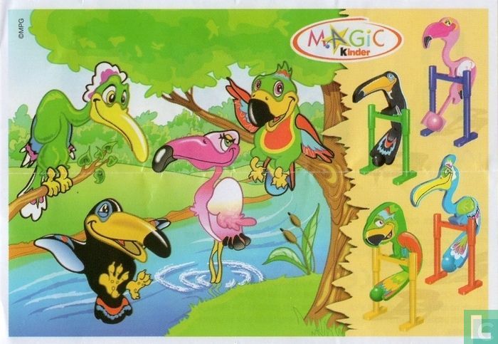 Vogel op stok (bijsluiter)