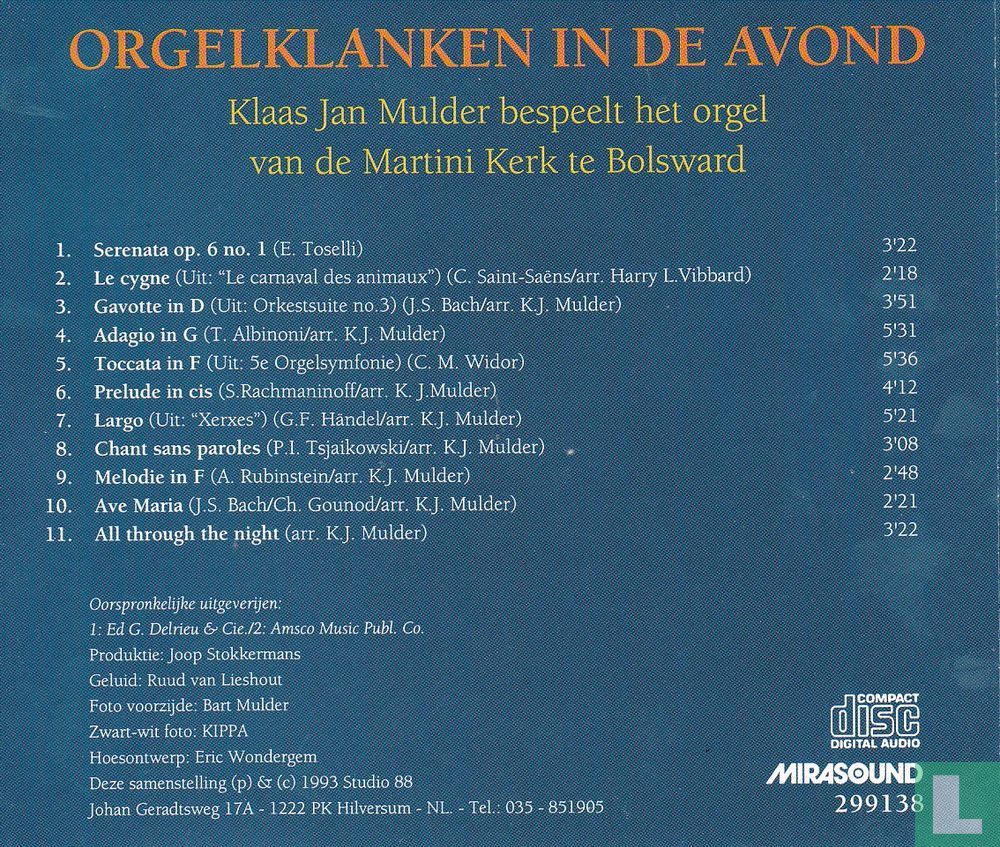 Orgelklanken in de avond